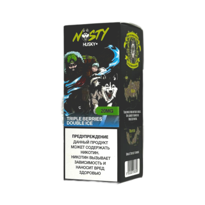 Жидкость NASTY X HUSKY Тройная Ягода двойной лёд