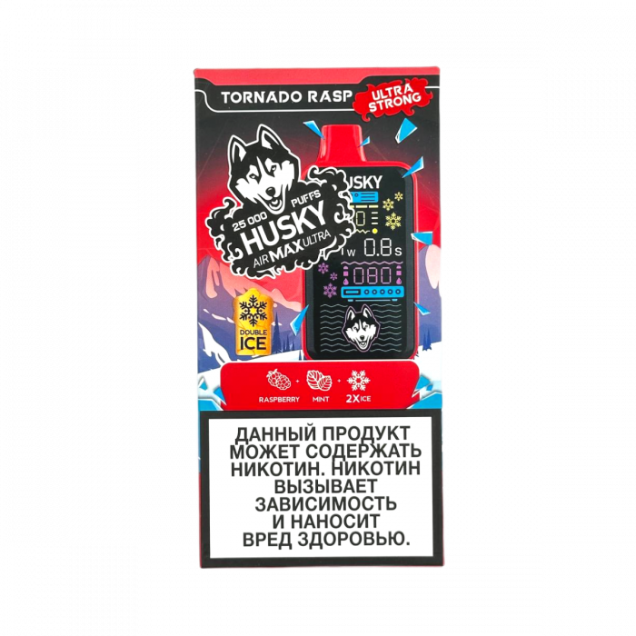 HUSKY AIRMAX ULTRA 25000 Малина, мята