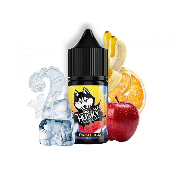 Жидкость HUSKY Double Ice Salt Strong Frosty Palm 30 мл (Апельсин, ананас и яблоко со льдом)