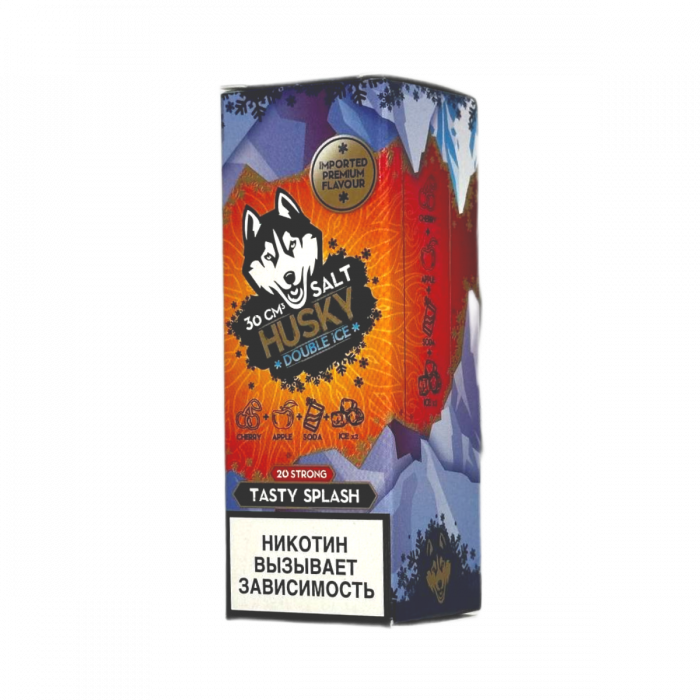 Жидкость Husky Import DOUBLE ICE Strong Tasty Splash (сок вишни, яблоко)