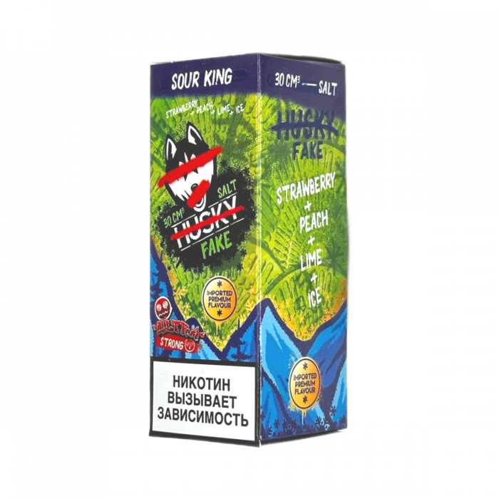 HUSKY FAKE IMPORT Клубника, персик, лайм, лед
