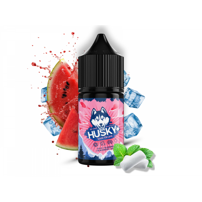 Жидкость HUSKY Malaysian Series Salt San-Trope 30 мл Черника малина яблоко