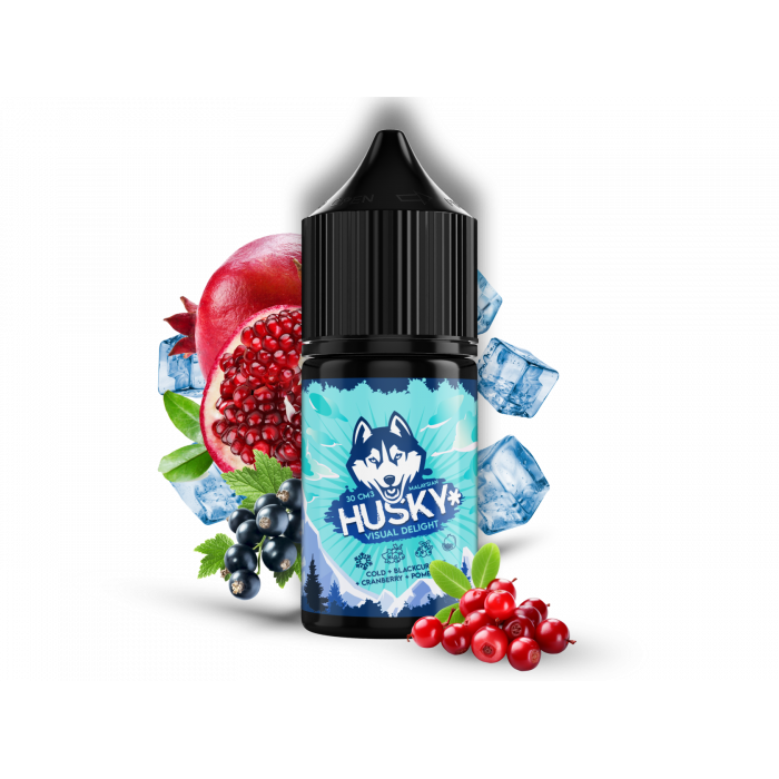 Жидкость HUSKY Malaysian Series Salt Strong Visual Delight Чёрная смородина клюква