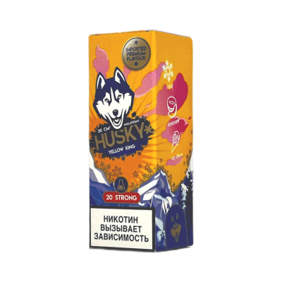 Жидкость Husky Import МАЛАЙЗИЯ Strong Yellow King (дыня, алоэ, лёд)