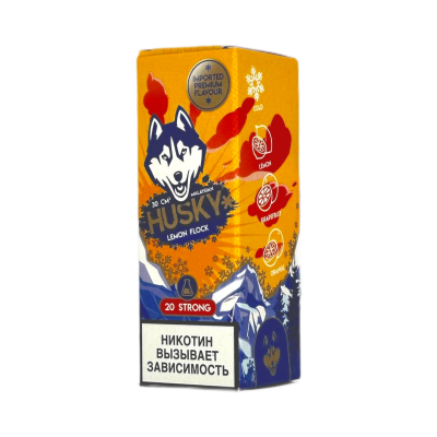 Жидкость Husky Import МАЛАЙЗИЯ Strong Lemon Flock (лимон, апельсин)