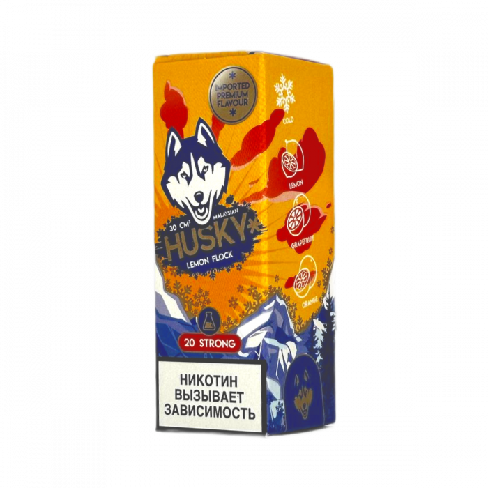 Жидкость Husky Import МАЛАЙЗИЯ Strong Lemon Flock (лимон, апельсин)