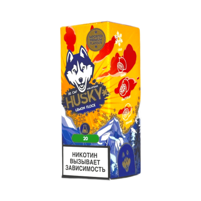 Жидкость Husky Import МАЛАЙЗИЯ Lemon Flock (лимон, апельсин, лед)