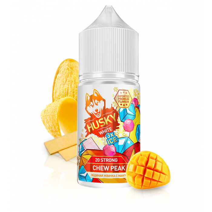 Жидкость HUSKY White (импорт) Chew Peak Ледяная жвачка с манго 30 мл Strong