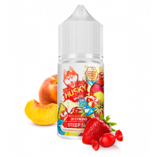 Жидкость HUSKY White (импорт) Steep Slope Персик, клубника, лёд 30 мл Strong