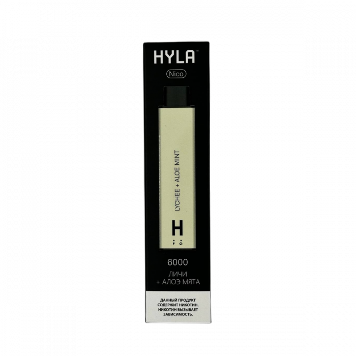 HYLA NICO 6000 Личи, алоэ, мята