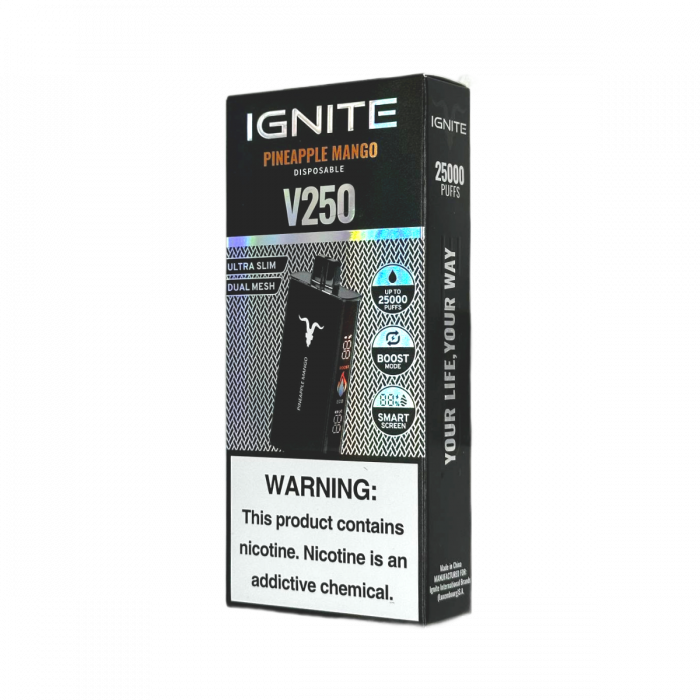 IGNITE V250 Black 25000 Ананас, манго
