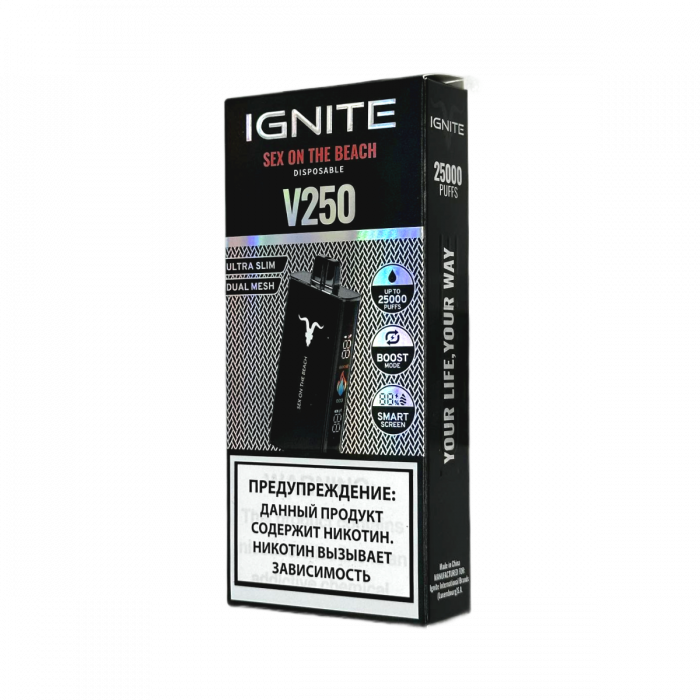 IGNITE V250 Black 25000 Секс на пляже