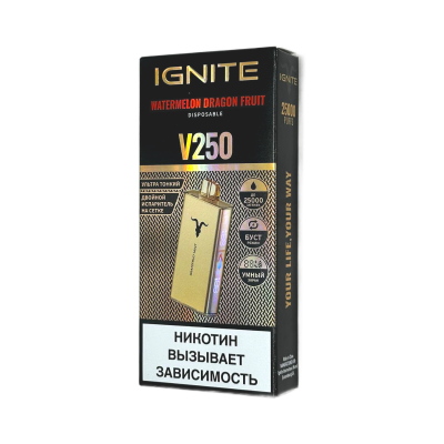 IGNITE V250 Gold 25000 Арбуз Драгонфрут