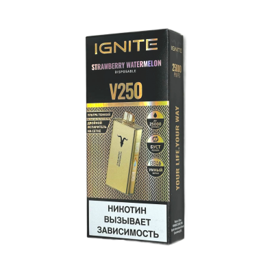 IGNITE V250 Gold 25000 Клубника Арбуз