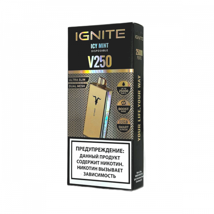 IGNITE V250 Gold 25000 Ледяная мята