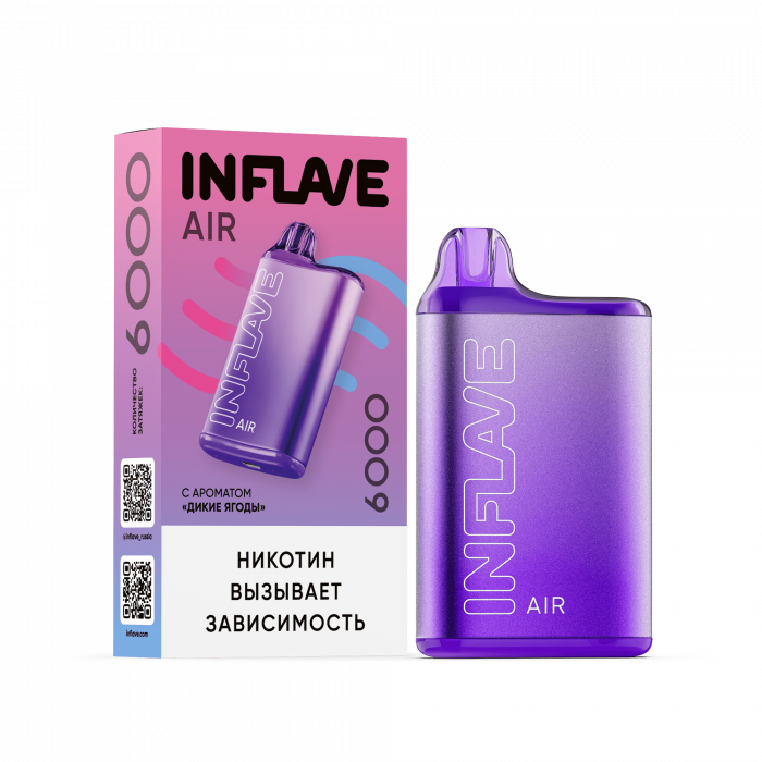 INFLAVE AIR Дикие Ягоды 6000 затяжек