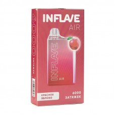 INFLAVE AIR Красное Яблоко 6000 затяжек