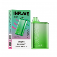 INFLAVE AIR Жасмин, Малина 6000 затяжек