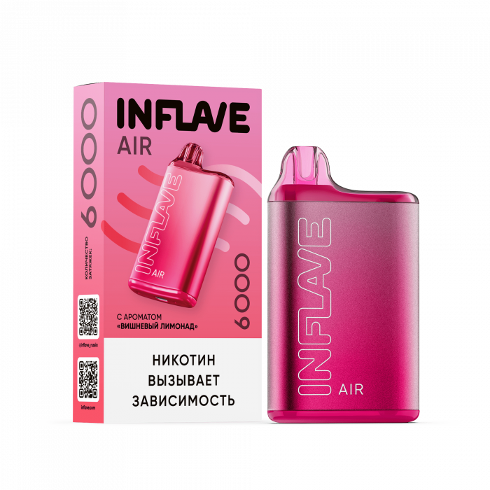INFLAVE AIR Вишневый Лимонад 6000 затяжек