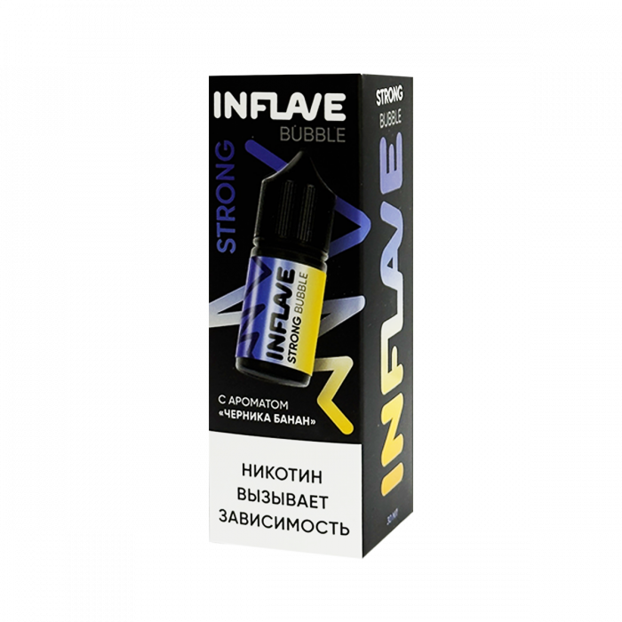 Ж-ть INFLAVE STRONG Bubble Черника Банан