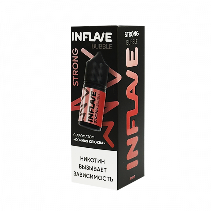 Ж-ть INFLAVE STRONG Bubble Сочная Клюква