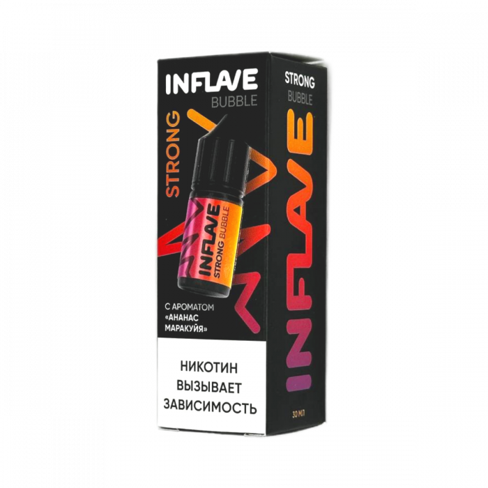 INFLAVE BUBBLE Strong Ананас, маракуйя 30мл