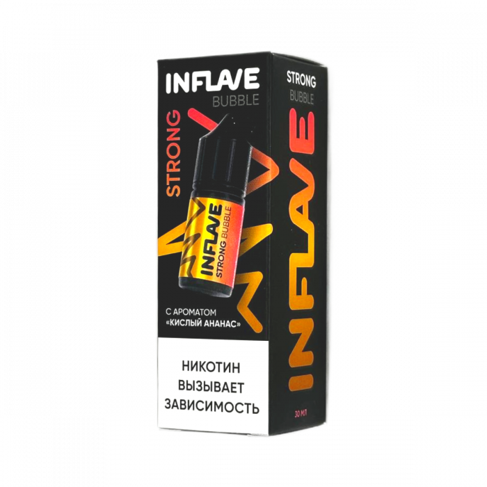 INFLAVE BUBBLE Strong Кислый ананас 30мл