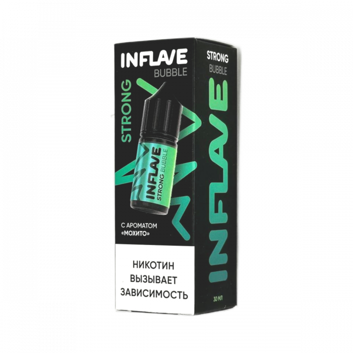 INFLAVE BUBBLE Strong Мохито 30мл