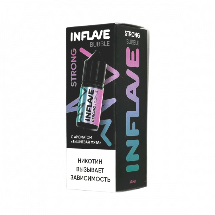 INFLAVE BUBBLE Strong Вишневая мята 30мл