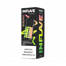 INFLAVE BUBBLE Strong Зеленое яблоко, арбуз 30мл