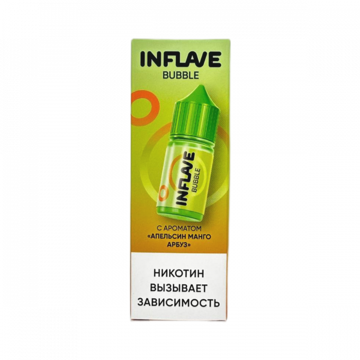 Жидкость INFLAVE BUBBLE Апельсин, манго, арбуз