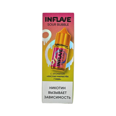 Жидкость INFLAVE BUBBLE Кислая маракуйя, гуава