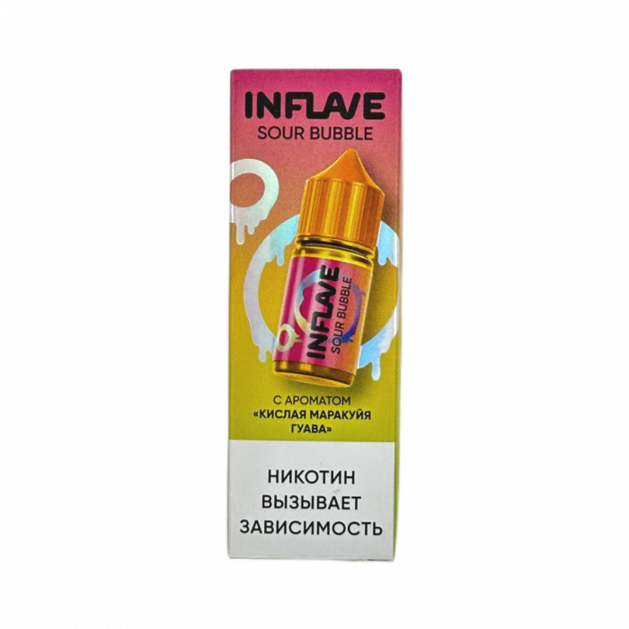 Жидкость INFLAVE BUBBLE Кислая маракуйя, гуава