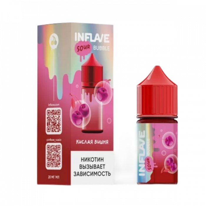 Жидкость INFLAVE BUBBLE Кислая вишня