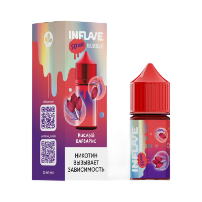Жидкость INFLAVE BUBBLE Кислый барбарис