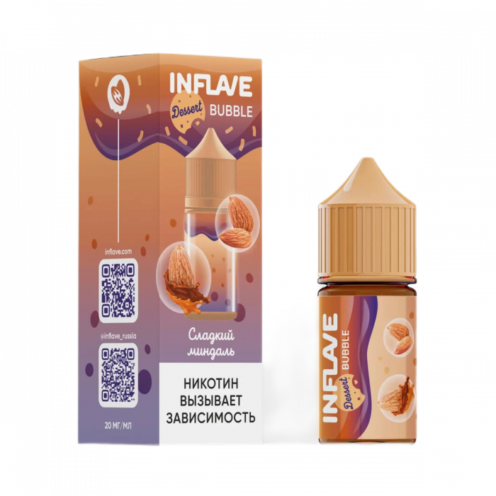 Жидкость INFLAVE BUBBLE Сладкий миндаль