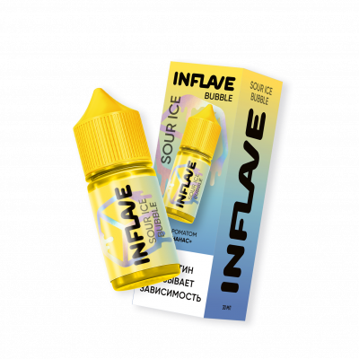 INFLAVE BUBBLE ICE Кислый ананас 30мл