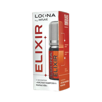 INFLAVE LOONA ELIXIR Кислая газировка, маракуйя