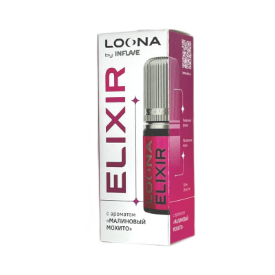 INFLAVE LOONA ELIXIR Малиновый мохито