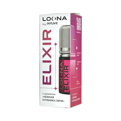 INFLAVE LOONA ELIXIR Нежная клубника, личи