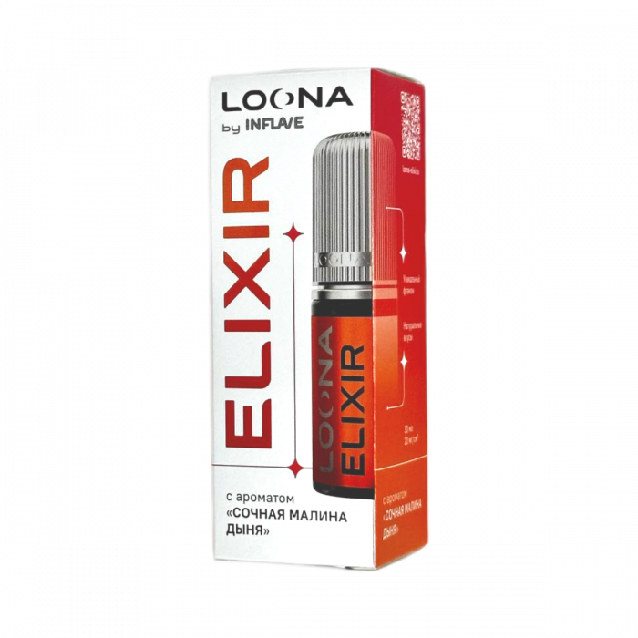 INFLAVE LOONA ELIXIR Сочная малина, дыня