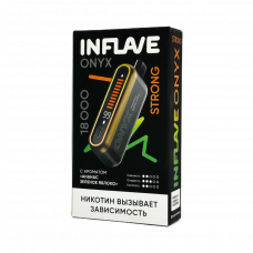INFLAVE ONYX 18000 Strong Ананас, зелёное яблоко
