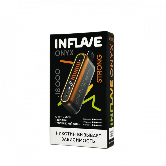 INFLAVE ONYX 18000 Strong Кислый тропический сок