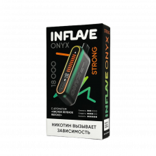INFLAVE ONYX 18000 Strong Кислое зелёное яблоко