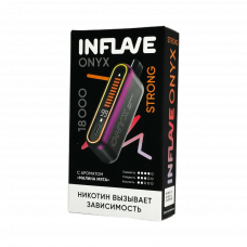 INFLAVE ONYX 18000 Strong Малина, мята