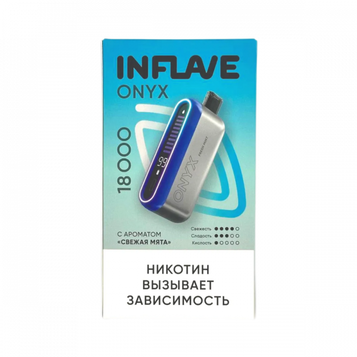 INFLAVE ONYX 18000 Свежая мята