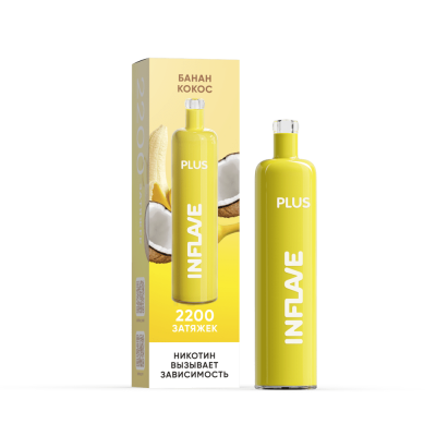 INFLAVE Plus Банан с кокосом