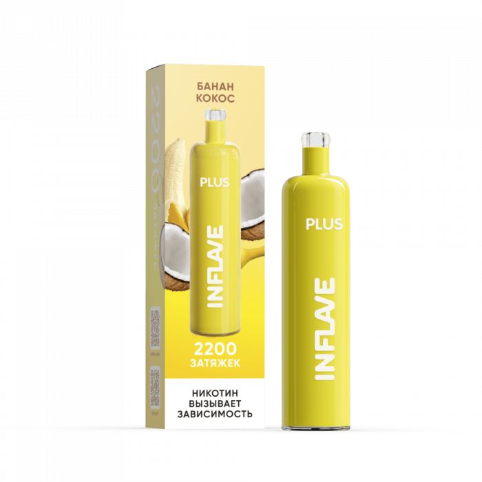 INFLAVE Plus Банан с кокосом