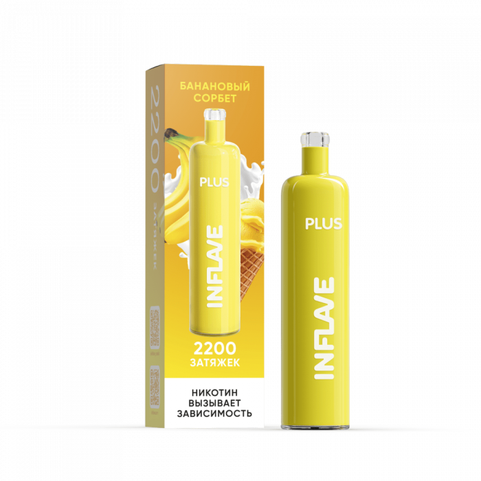 INFLAVE Plus Банановый сорбет
