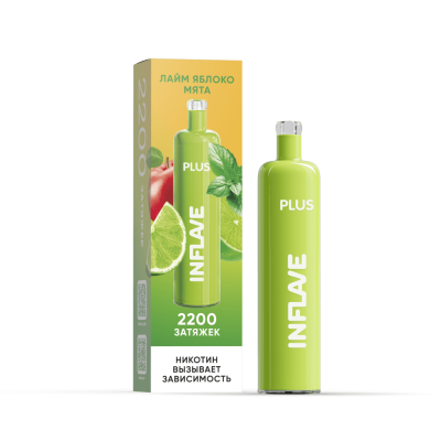 INFLAVE Plus Лайм, яблоко, мята